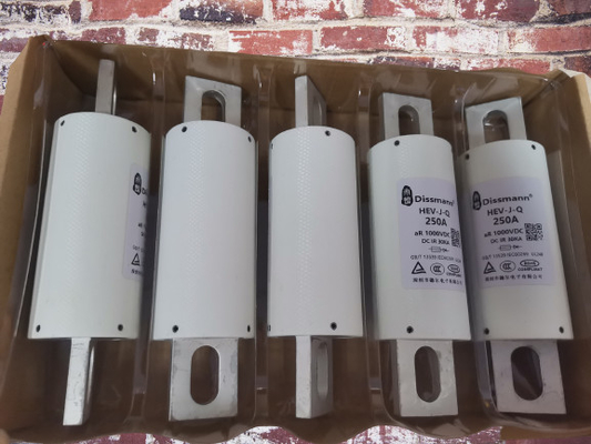 250A সিরামিক অটোমোটিভ ফিউজ DC1000V HEV ফিউজ এনার্জি ব্যাটারি ফিউজ