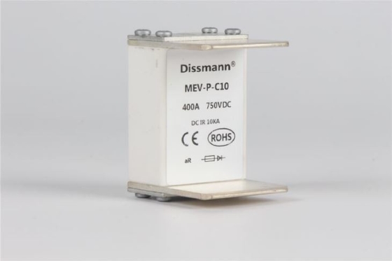 UL 400 Amp Dc ফিউজ, সাদা AR সুরক্ষা ইউরোপীয় স্কয়ার ফিউজ