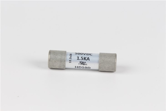10*38mm সোলার Pv সিরামিক কার্টিজ Hrc ফিউজ নলাকার প্রকার Gg