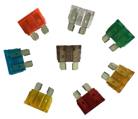 UL-248 স্ট্যান্ডার্ড অটোমোটিভ ব্লেড ফিউজ DC32V 1A-40A গাড়ি ট্রাক বোটের জন্য