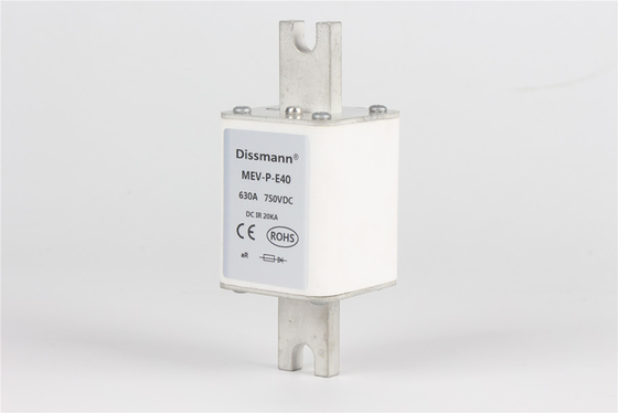 সেমিকন্ডাক্টর সুরক্ষার জন্য DC750V MEV স্কয়ার সিরামিক কার ফিউজ
