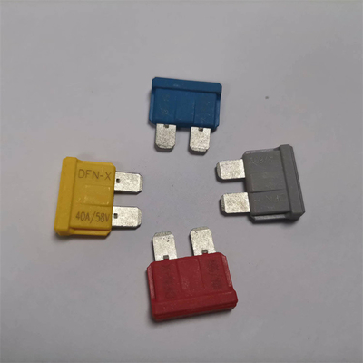 কম ভোল্টেজ বৈদ্যুতিক যানবাহন ফিউজ, DC80V স্বয়ংচালিত ফলক ফিউজ