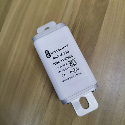 সিরামিক DC1000V এনার্জি স্টোরেজ সিস্টেম ফিউজ, MEV হাই ভোল্টেজ ফিউজ