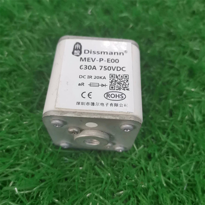 DC50KA হাই ব্রেকিং ক্যাপাসিটি ফিউজ ডিসম্যান এমইভি সিরিজ 500VDC 700Ampere