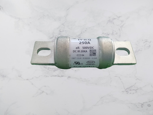 500VDC বোল্ট টাইপ ফিউজ, সেমিকন্ডাক্টর সিরামিক 150Amp ফাস্ট অ্যাক্টিং ফিউজ