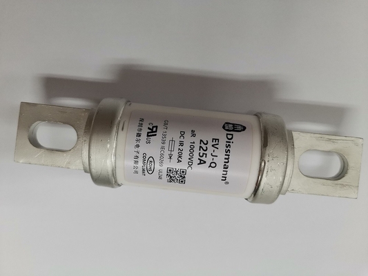 600amp সিরামিক বৈদ্যুতিক যানবাহন ফিউজ বোল্টেড সংযোগ ফিউজ 1000VDC ইভি ফিউজ
