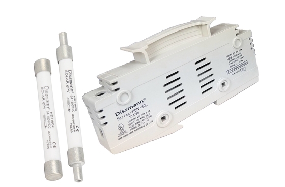 10×85 Pv সোলার ফিউজ, সাদা 30 Amp মাইক্রো কার্টিজ ফিউজ IEC60269.6 স্ট্যান্ডার্ড