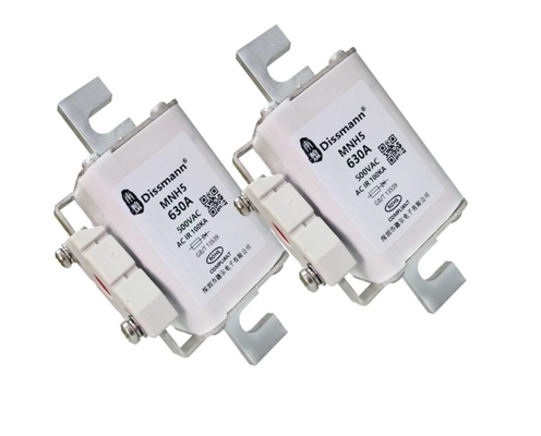 UL248-13 NH টাইপ HRC ফিউজ 630A পাওয়ার সাপ্লাই ক্যাবিনেটের জন্য রেট করা বর্তমান