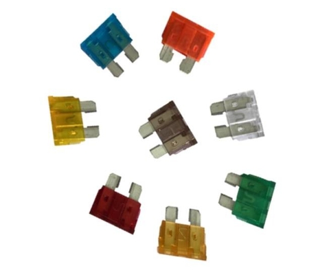 ISO8820 কম ভোল্টেজ ফিউজ, গাড়ি হলুদ রঙের জন্য 32VDC কার্টিজ ফিউজ