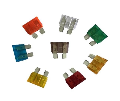 ISO8820 কম ভোল্টেজ ফিউজ, গাড়ি হলুদ রঙের জন্য 32VDC কার্টিজ ফিউজ
