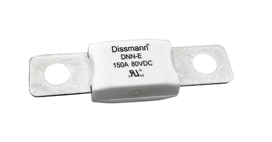 টাইম ল্যাগ 150 Amp অটোমোটিভ ফিউজ সাদা রঙ 80VDC রেটেড ভোল্টেজ: