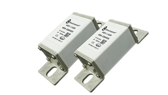 400 Amp হাই ভোল্টেজ সিরামিক ফিউজ ISO8820 স্ট্যান্ডার্ড সাদা রঙ