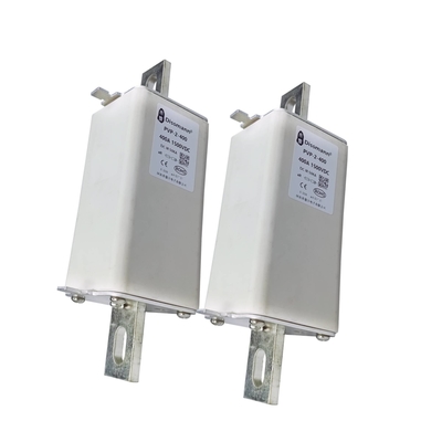 1500VDC সোলার PV ফিউজ, কপার অ্যালয় পিনের সাথে 400 Amp Dc ফিউজ