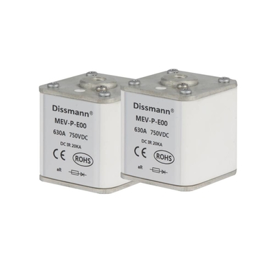 এনার্জি স্টোরেজ সিস্টেমের জন্য 630 Amp NH টাইপ HRC ফিউজ UL248-13 স্ট্যান্ডার্ড