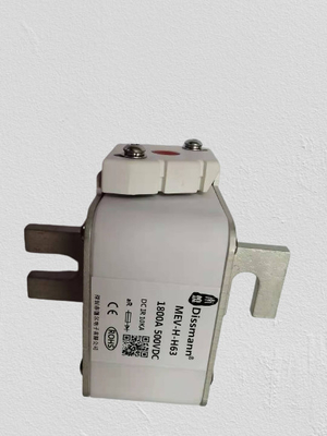 সাদা সেমিকন্ডাক্টর প্রোটেকশন ফিউজ 1800A, 500v সিরামিক ফিউজ IEC60269